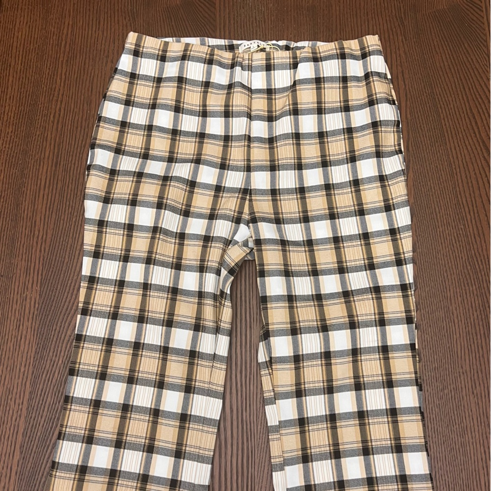 Black and Yellow Plaid Pants